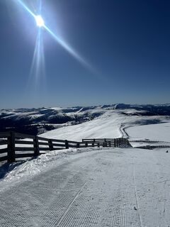 Photo de Anton Hautz le long du parcours