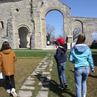 Rätselsuche 3 - Rätselspass Klosterruine Rüeggisberg