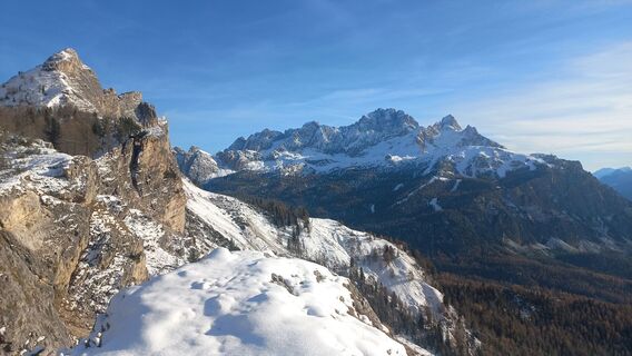 Foto von Corrado Menardi entlang der Tour