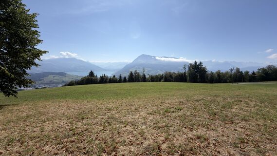 Photo de Peter Burki le long du parcours