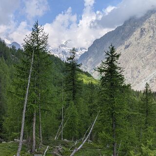 Aufstieg zum Afframont-See