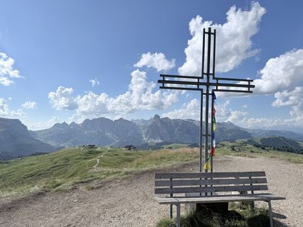 Foto de michele angelini a lo largo del recorrido