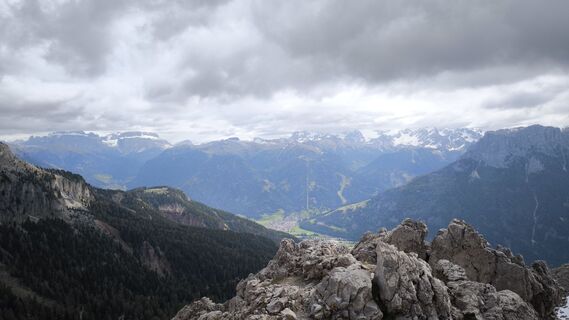 Foto de Mirko Stefani a lo largo del recorrido