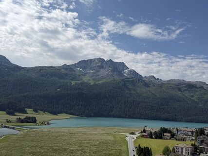 Photo de Astrid le long du parcours