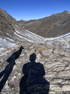 Zdjęcie z Lars Fluetsch wzdłuż trasy