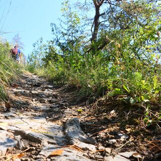 Unterwegs zur Kreuzberghütte - Meiningen