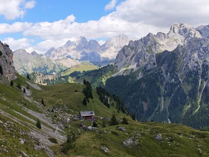 Photo de Lodovica Vecchi le long du parcours