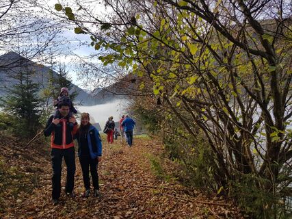 Wanderung am Geh-in-Dich-Weg