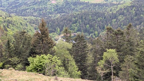 Photo de Richard Schwald le long du parcours