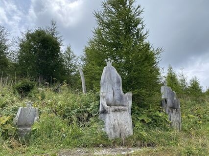 Photo de REK le long du parcours