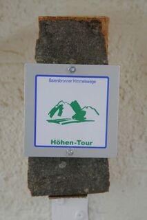 Zeichen der Höhen-Tour