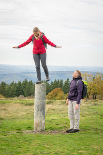 Balancieren in der Natur