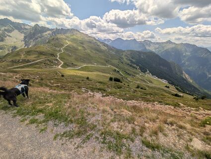Photo de Benjamin Bergmann le long du parcours