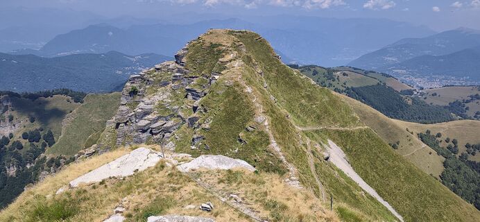Zdjęcie z Nicoletta Carminati wzdłuż trasy