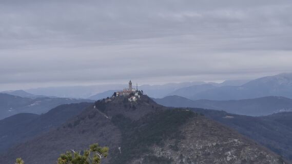 Foto de Fabrizio Plesnizer a lo largo del recorrido