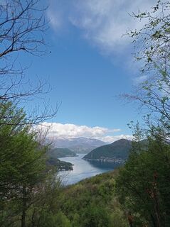 Foto von Aner entlang der Tour