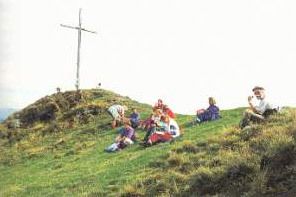 Am Gipfel des Kochofens. 