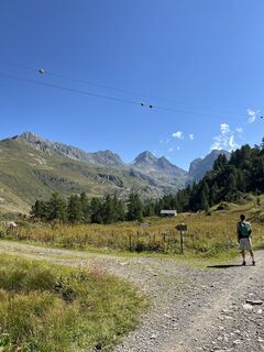Foto von Fabio Carminati entlang der Tour