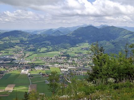 Foto von Ursula Woegerer entlang der Tour
