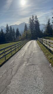 Foto von Helmut Schuchter entlang der Tour