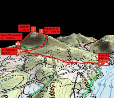 google 3d Wanderkarte