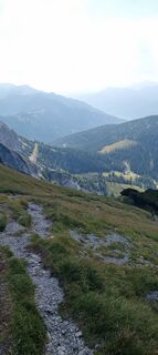 Photo de Mario Libardi le long du parcours