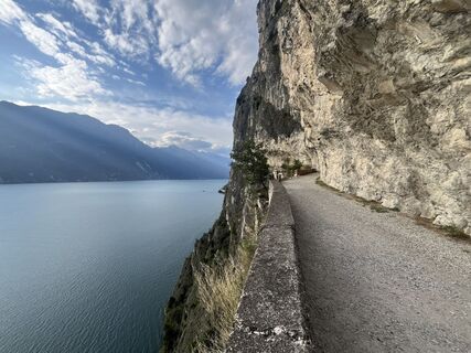 Foto von Peter Reyer entlang der Tour