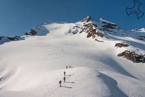 Aufstieg zum Gipfel des Eastern Shovel Lake