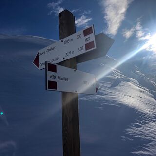 Hinweis Cima Bosco