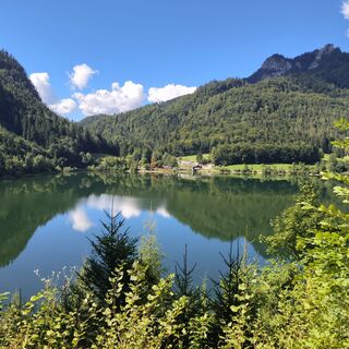 Foto von Heinz Pichler entlang der Tour