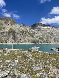 Fotografia z Andre' Robitsch na trase