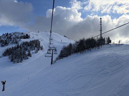 Foto von Primož Vozelj entlang der Tour