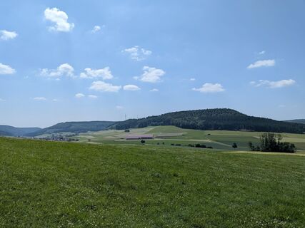 Foto von Sabrina Hackel entlang der Tour