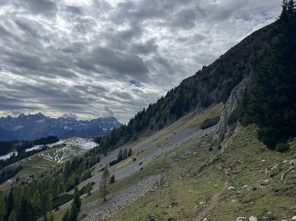 Photo de Christoph Eymannsberger le long du parcours