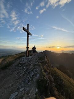 Photo de Daniel Groß le long du parcours