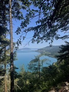 Photo de Lisa Sternowsky le long du parcours