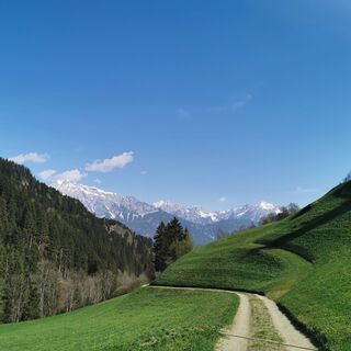 kurz vor dem Parkplatz Volderwildbad