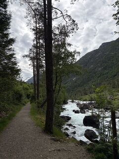 Foto von Peter Bräu entlang der Tour