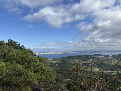 Zdjęcie z Jože Zamernik wzdłuż trasy