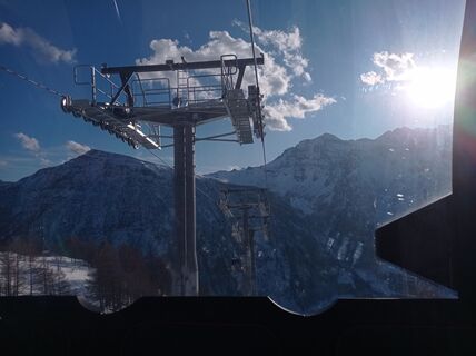 Foto von Aner entlang der Tour