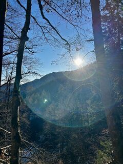 Photo de Othmar Schrempf le long du parcours