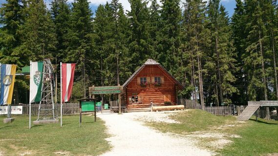 Eingang zum Holzknechtland