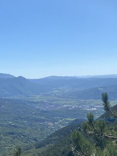 Photo de Gianberto Zilli le long du parcours
