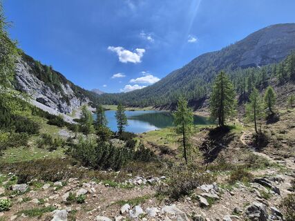 Foto de josef duermoser a lo largo del recorrido