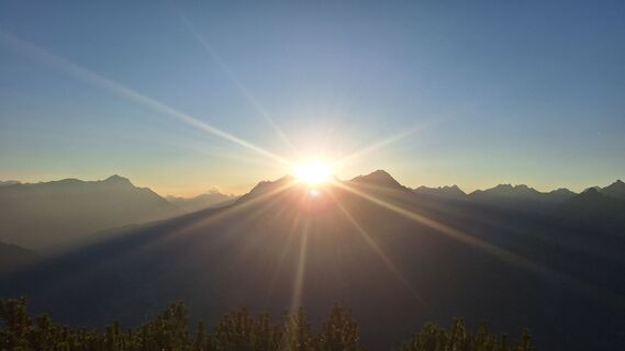 Foto von Veronica Thoeni entlang der Tour