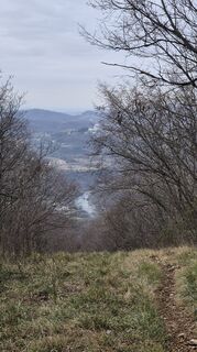 Foto de Fabrizio Plesnizer a lo largo del recorrido