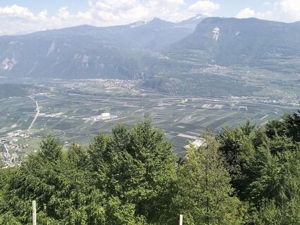 Zdjęcie z Walter Tinkhauser wzdłuż trasy