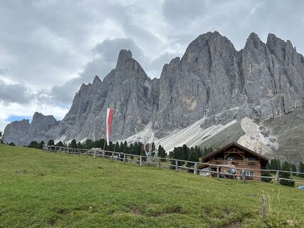 Foto von Helmut Ertz entlang der Tour
