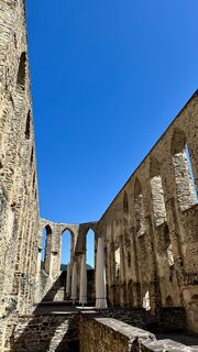 Photo de MM le long du parcours