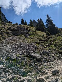 Foto von Sarah Wellhöner entlang der Tour